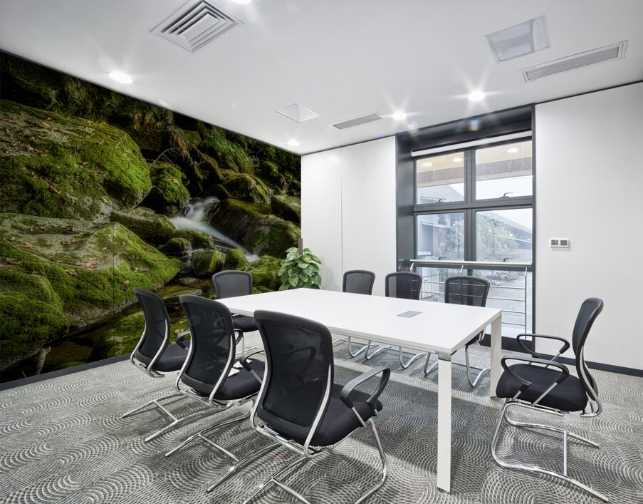 Silent Symphony of Flow Wall Printing