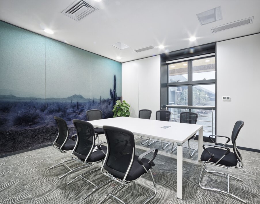 Ethereal Cactus Serenade Wall Printing