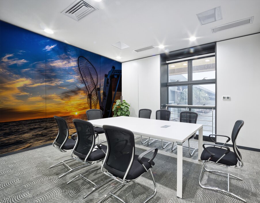 Navigating the Sunset: A Memorable Boat Ride with Wet Net Charte Wall Printing