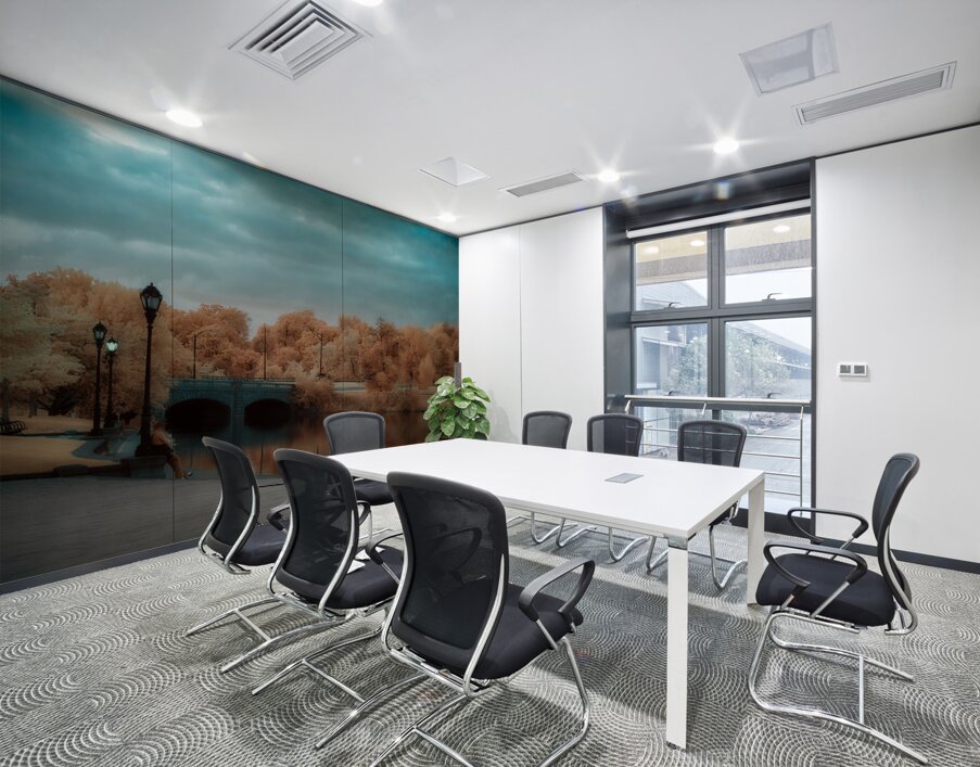 Reflections of Golden Calm Wall Printing