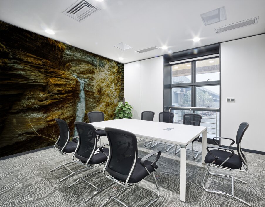 Watkins Golden Arch Wall Printing