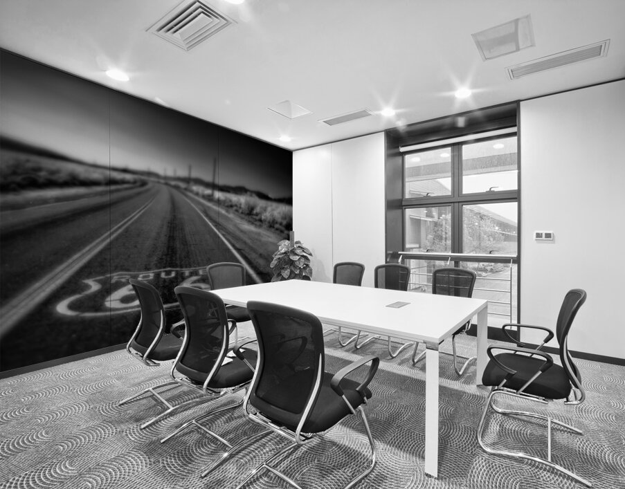 Endless Horizon on Route 66 Wall Printing