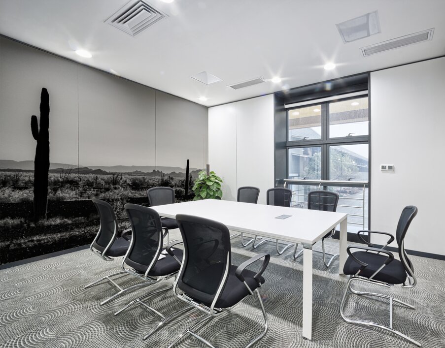 Vast Tranquility Amidst the Sand Wall Printing