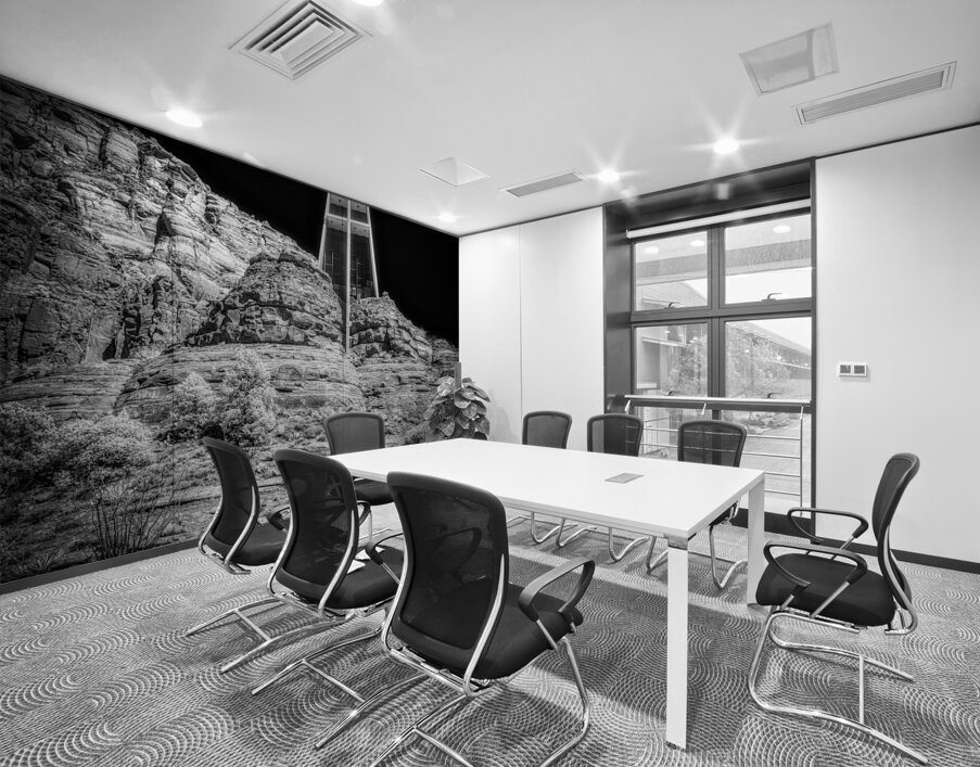 Surreal Stillness in Sacred Shadows Wall Printing