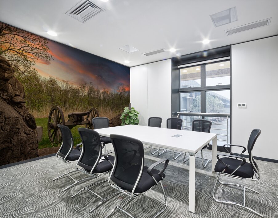 Sunset Cannon Wall Printing