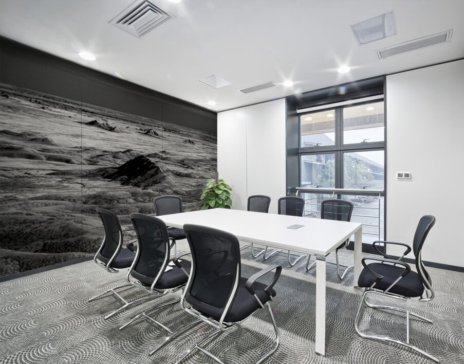 Shadows of the Earth: Little Badlands Wall Printing