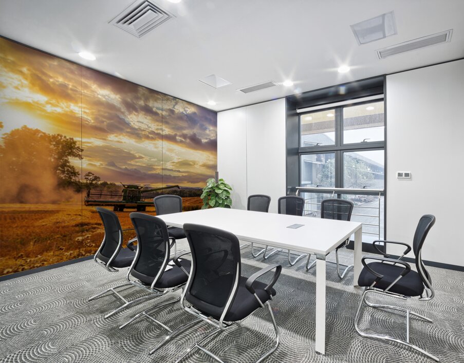 Harvest Gold Wall Printing