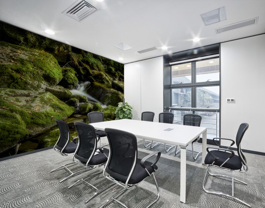 Silent Symphony of Flow Wall Printing