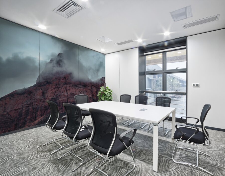 Veiled Mountain Majesty Wall Printing