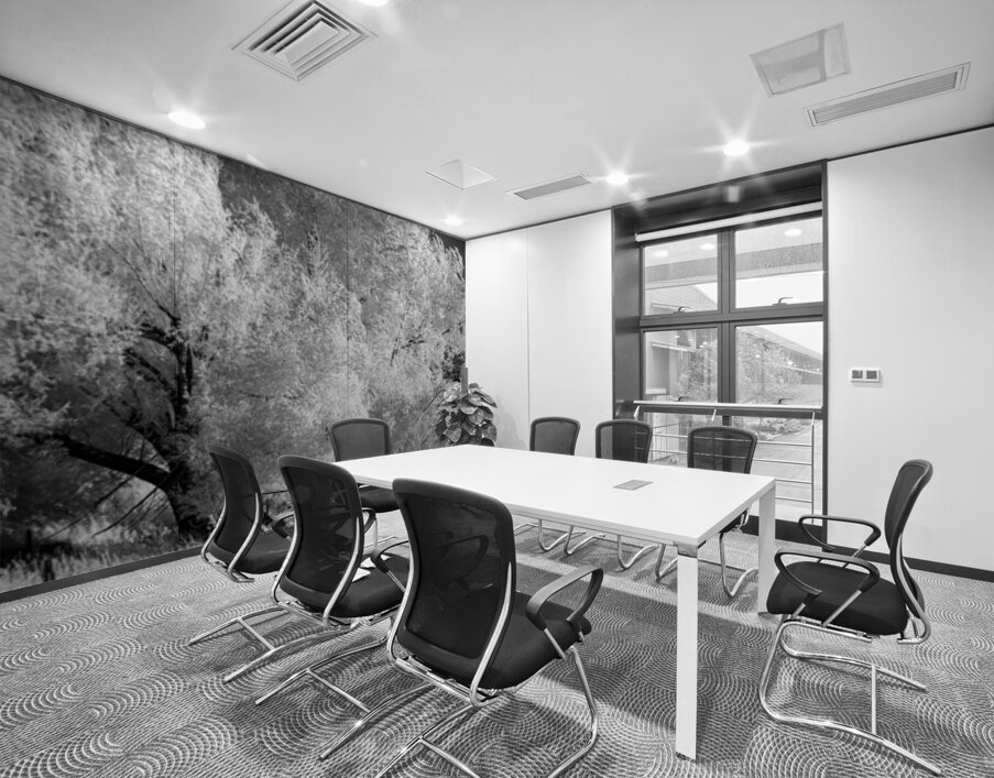 Luminous Guardians   Infrared Sentinels Wall Printing