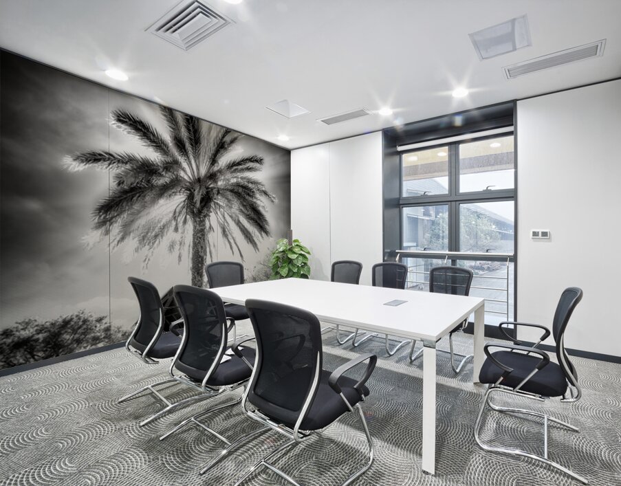 Halo of Fronds Wall Printing