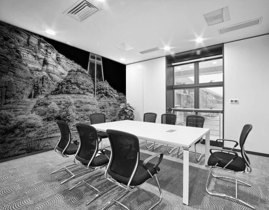 Surreal Stillness in Sacred Shadows Wall Printing