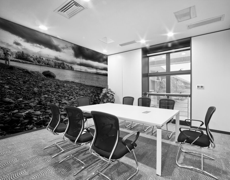 Meditation in Stone Wall Printing