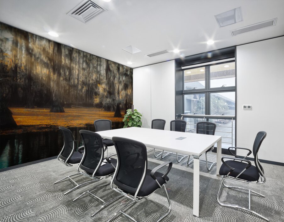 Amber Awakening Wall Printing