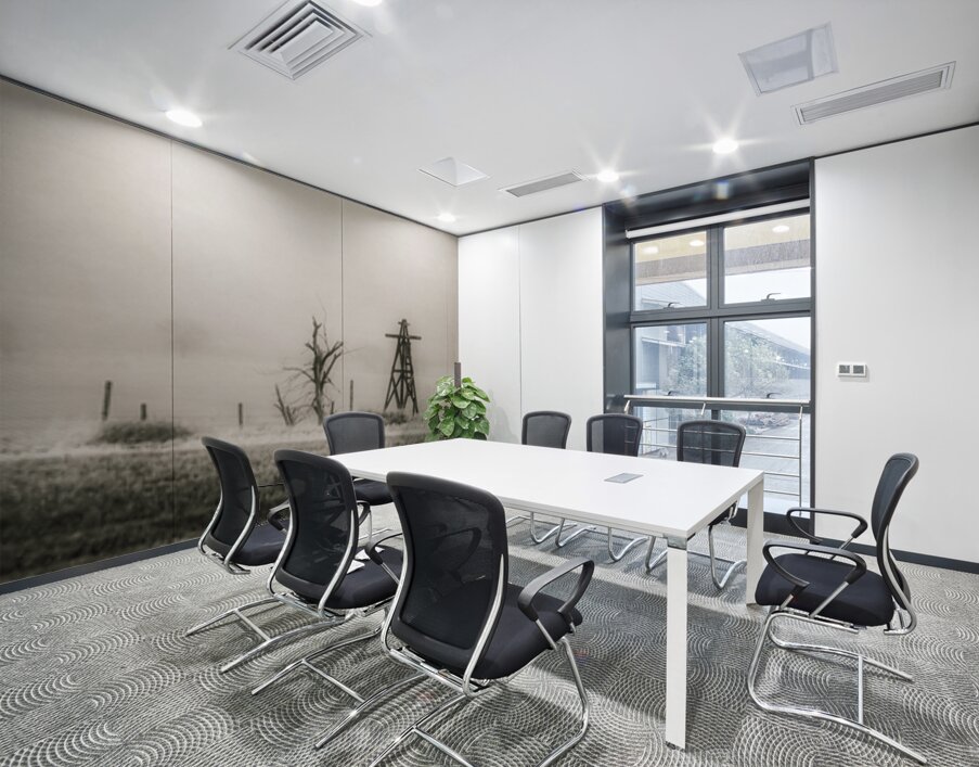 The Sentinel in the Whiteout Wall Printing