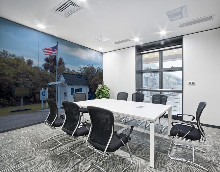 Smallest Post Office Biggest Sky Wall Printing