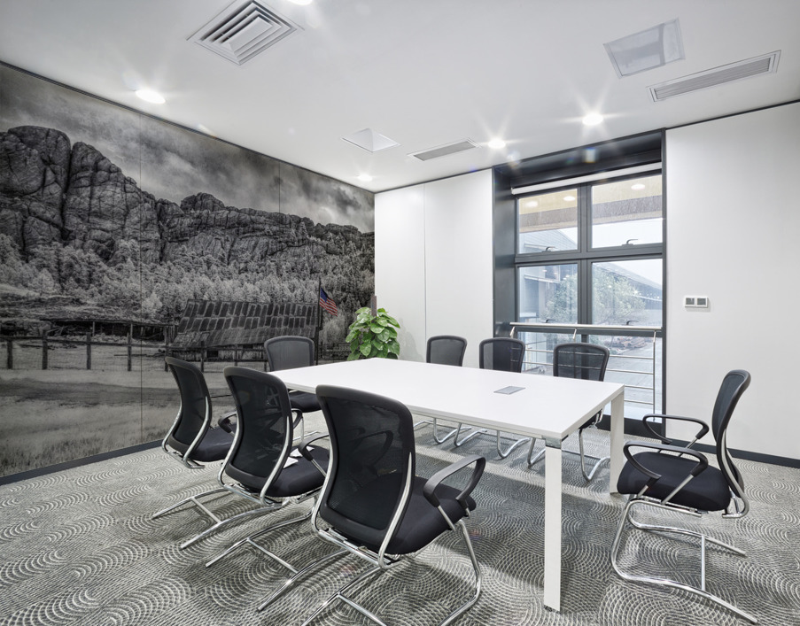 Rural American Ranch Scene Wall Printing