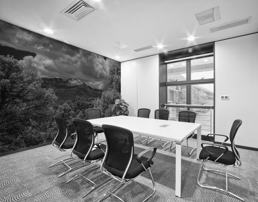 Majestic Pinnacle: A Serene Encounter on Scotchman Trail Garden of the Gods Wall Printing