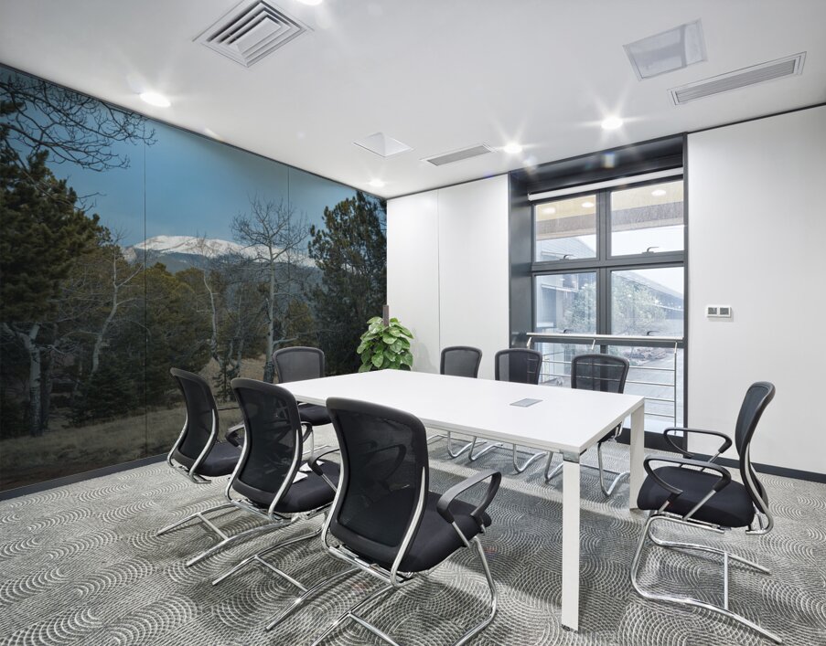 Mountain Meadow Serenity Wall Printing