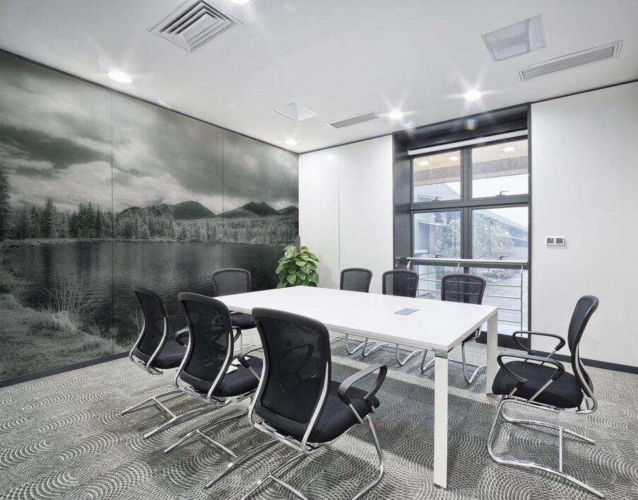 Misty Shores of Solitude: Sprague Lake Wall Printing