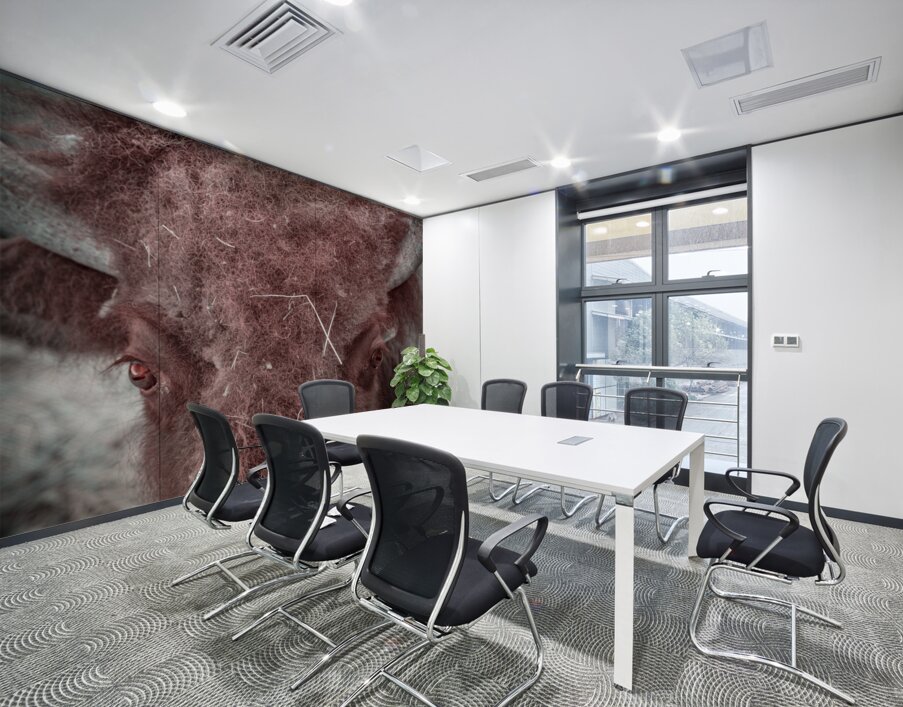 Unkempt Elegance Wall Printing