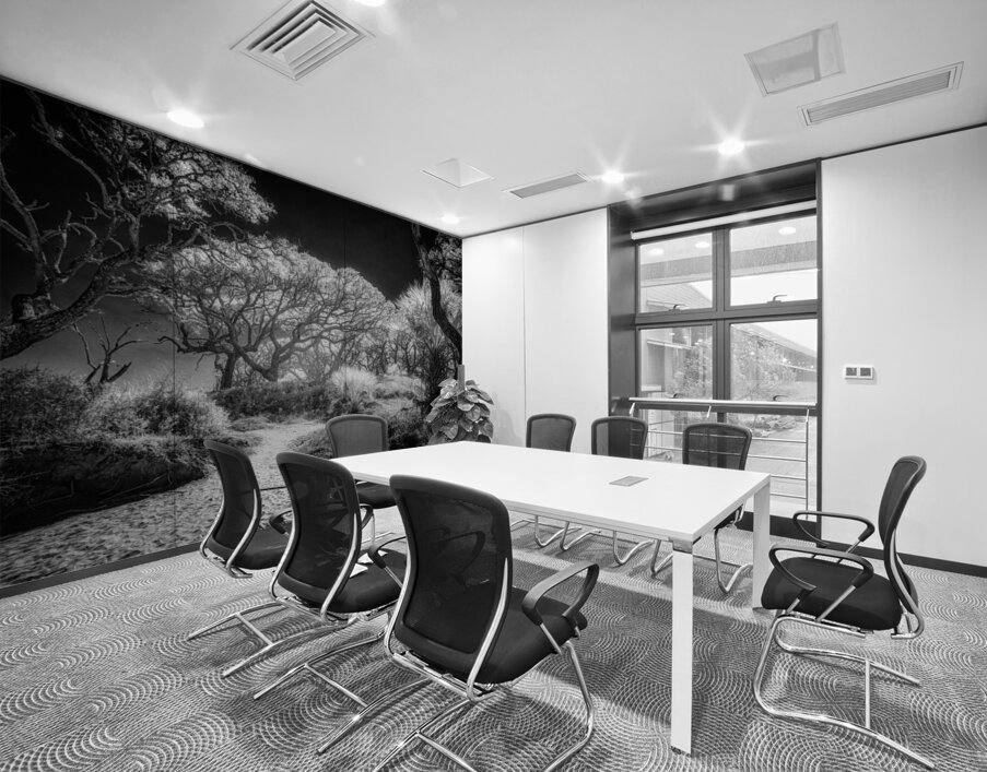 Island Path Wall Printing