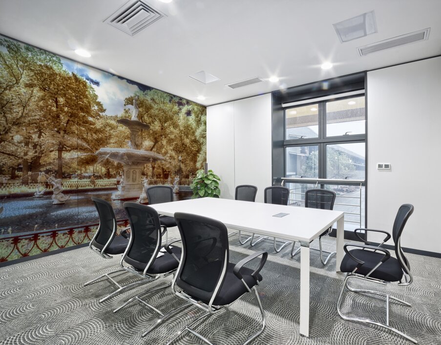 Forsyth Fountain Fantasy Wall Printing