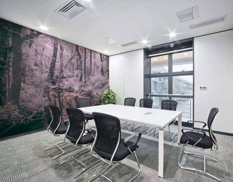 Whispering Woods: Exploring the Enchantment of Abbots Mill Wall Printing