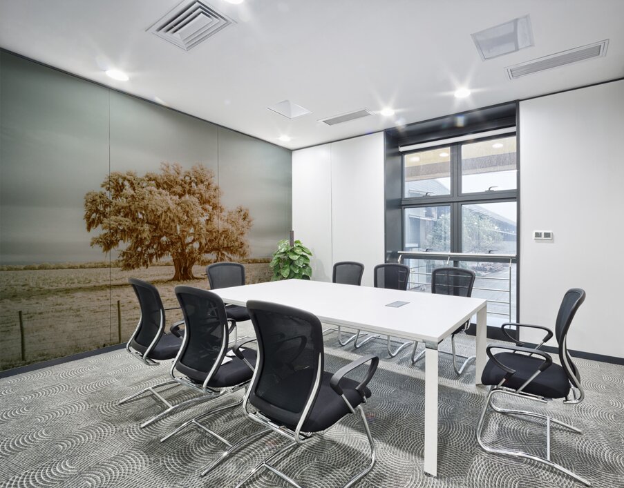 St Bernards Oak Wall Printing