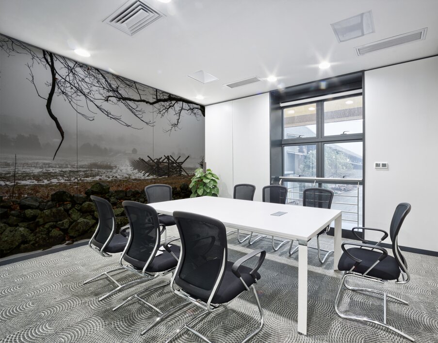 Stoney Fence Wall Printing