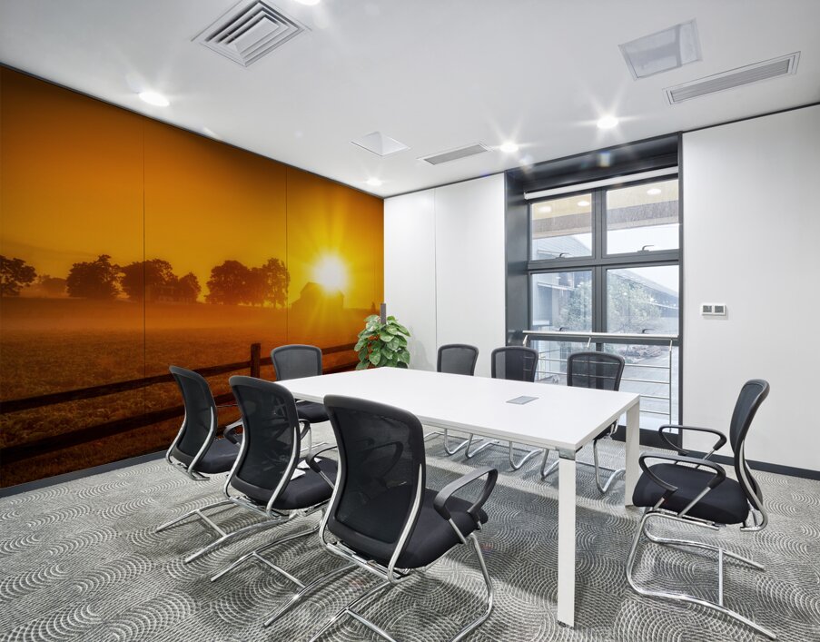 Sunny Farm Wall Printing