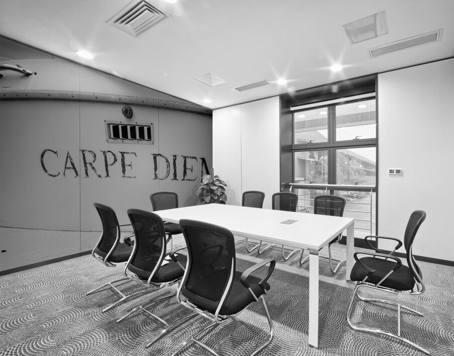 Nautical Noir: Carpe Diem Wall Printing