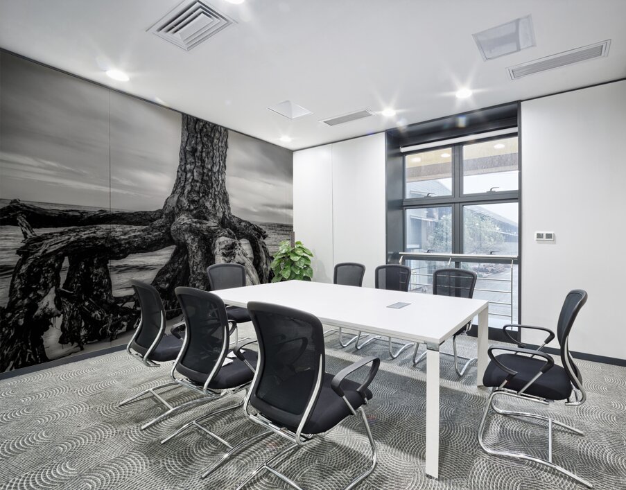 Rooted in Sand Wall Printing