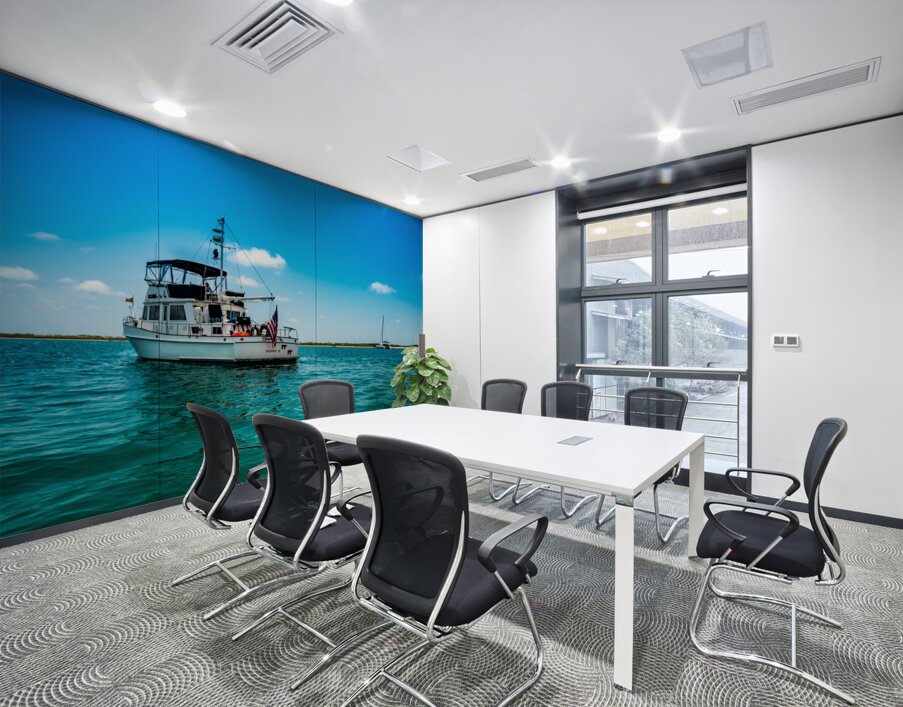 Shangri-La -5 Wall Printing