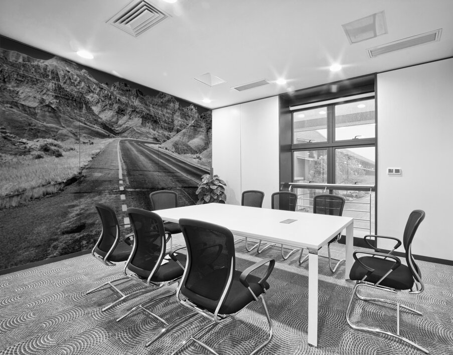 Infinite Ascent: Journeying Through the Badlands Stark Road Wall Printing