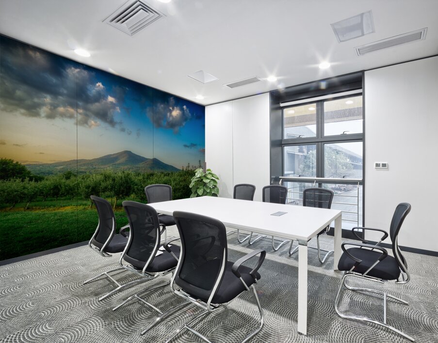 Peaks of Otter Wall Printing