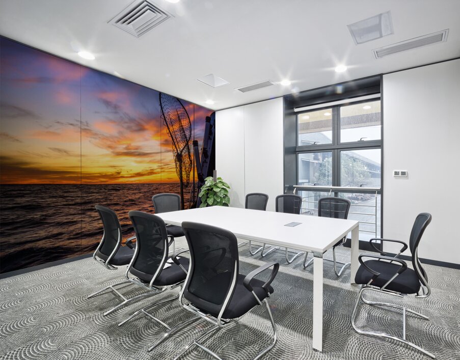 Octobers Palette: Setting Sail for Birthday Memories on the Water Wall Printing