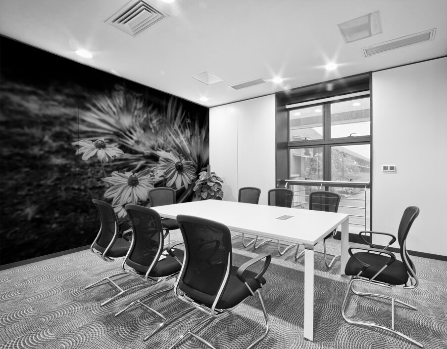 Flowery Wall Printing