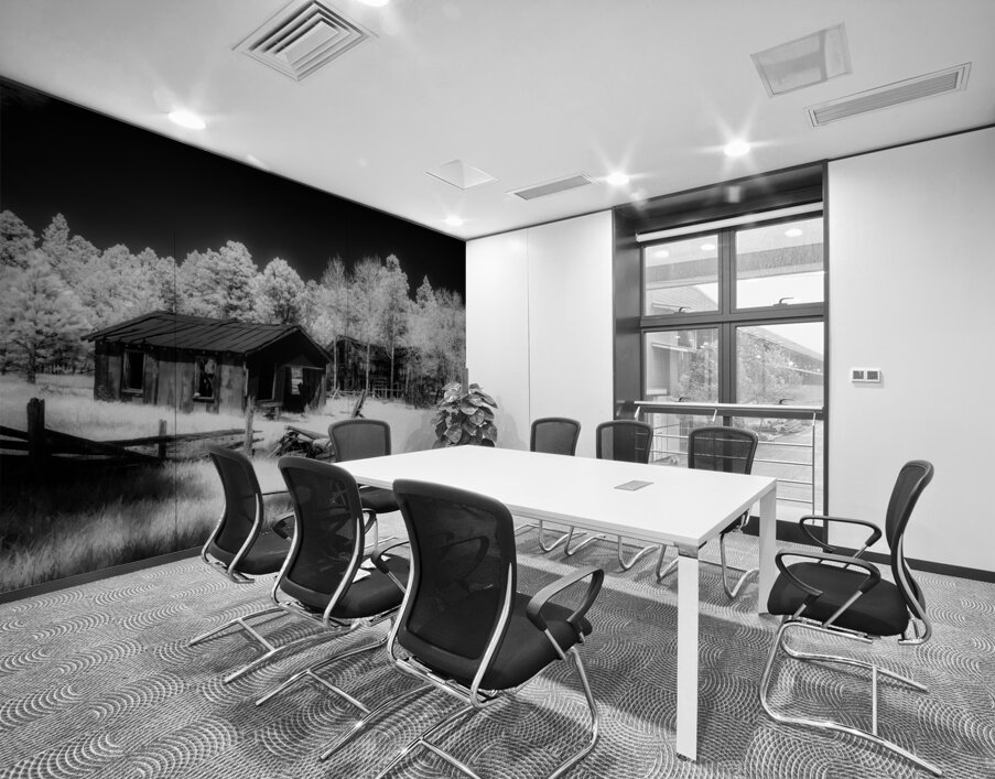 Ghostly Remnants: Spokane South Dakota Wall Printing