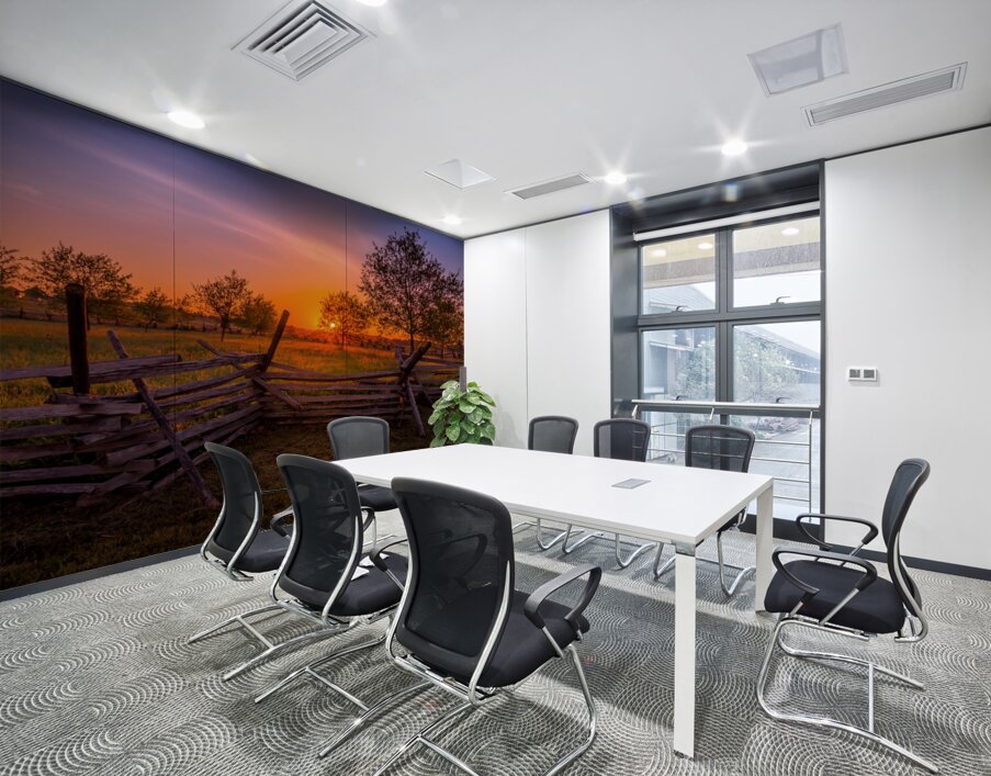 Pennsylvania Dawn: First light in Gettysburg Wall Printing