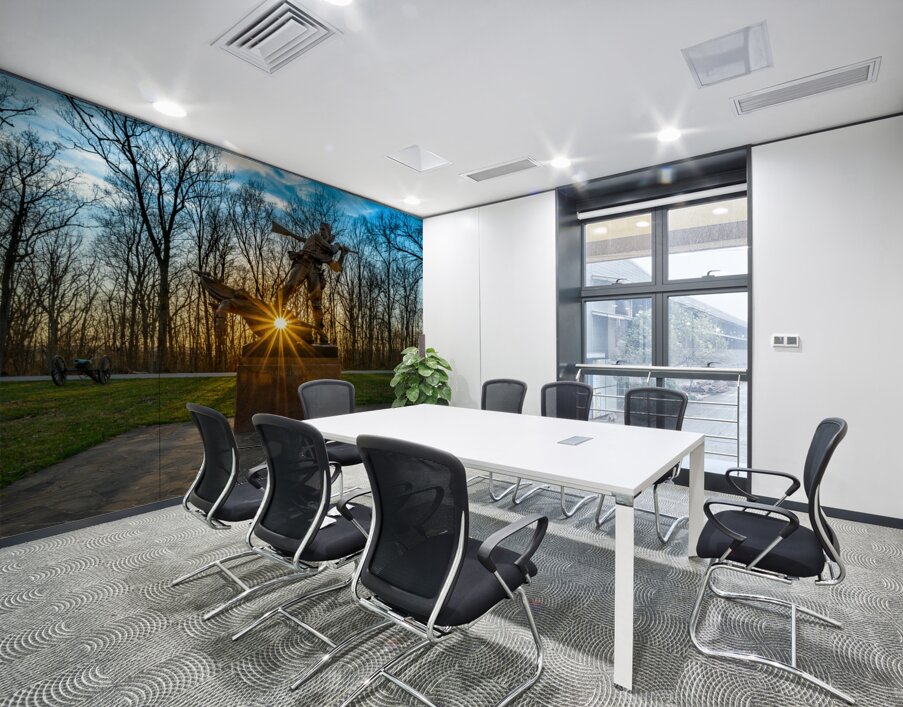 Sunset Warrior: Mississippi At Gettysburg Wall Printing