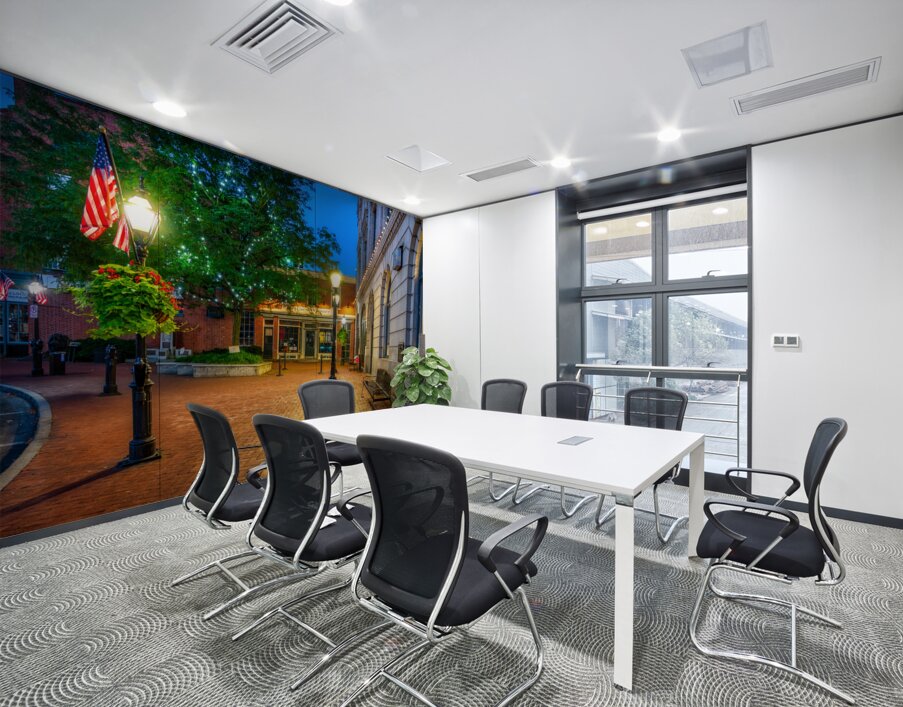 Small Town Serenity Wall Printing