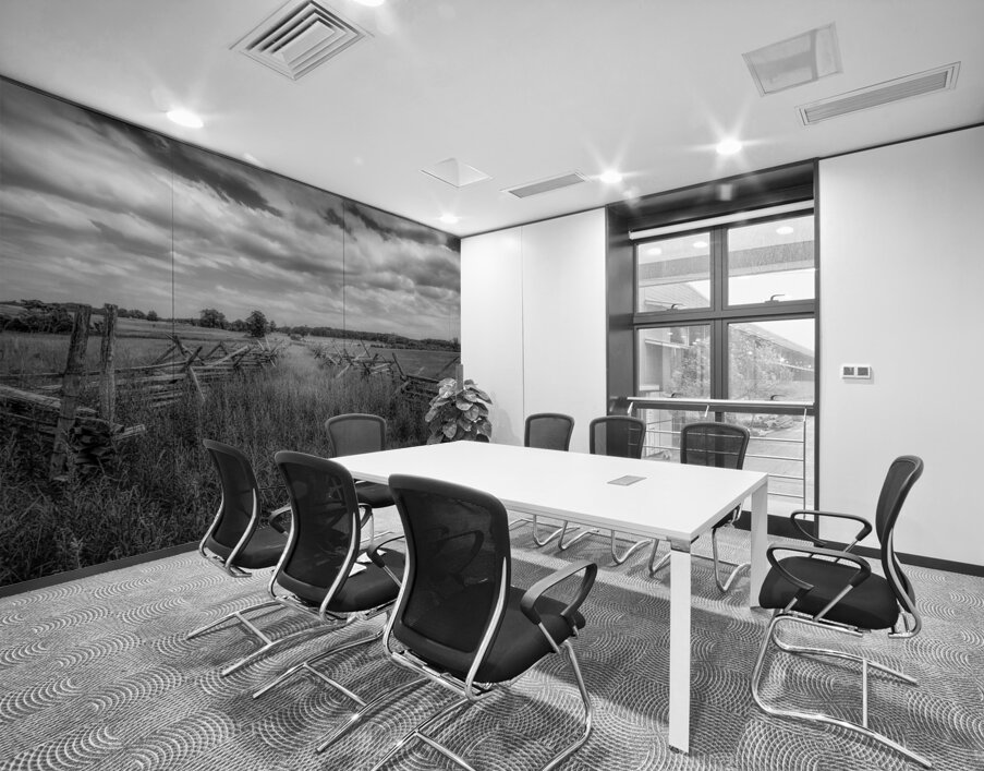 Pastoral Passage: Overgrown farm lane in Gettysburg Wall Printing