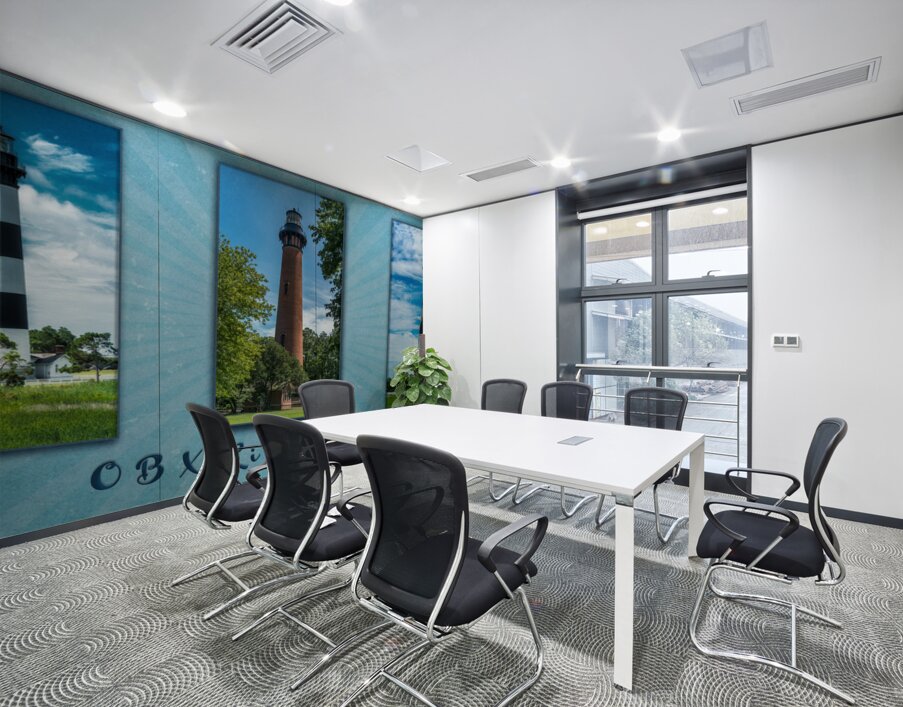 Whispers of Light: Outer Banks Lighthouses Wall Printing