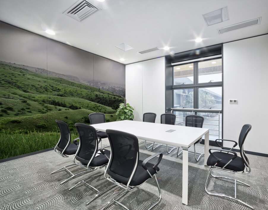 Sacred Vistas: Little Bighorn Rain Wall Printing