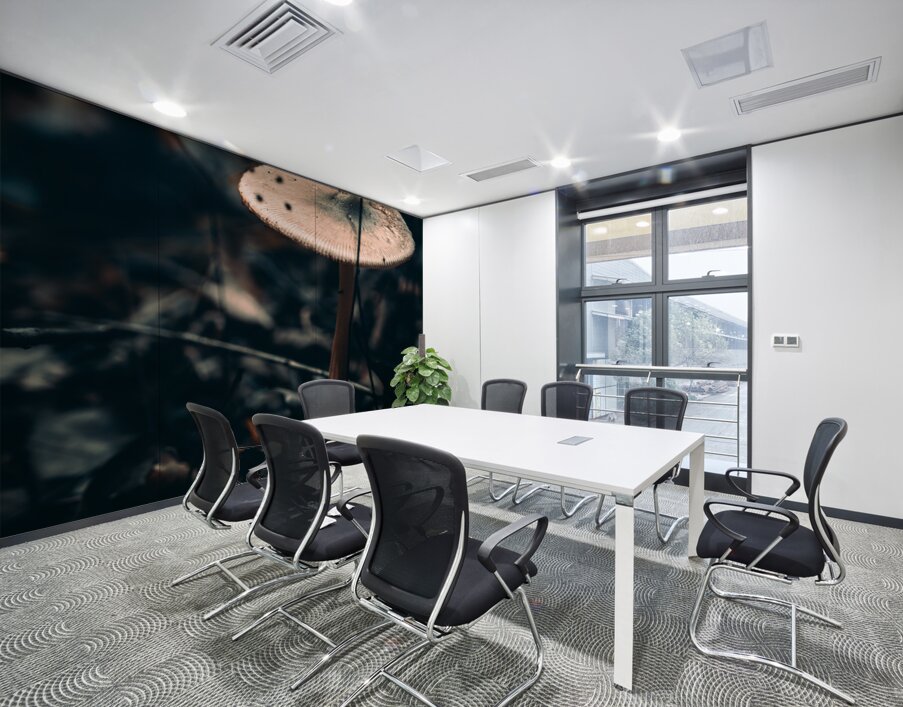 Mystical Fungi: Reaching for the Sky The Up Above Shroom Wall Printing