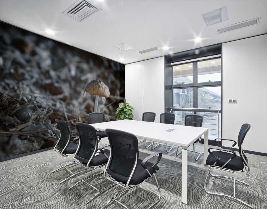 Montana Ranch Shroom: Whispering Wind Toadstool Wall Printing