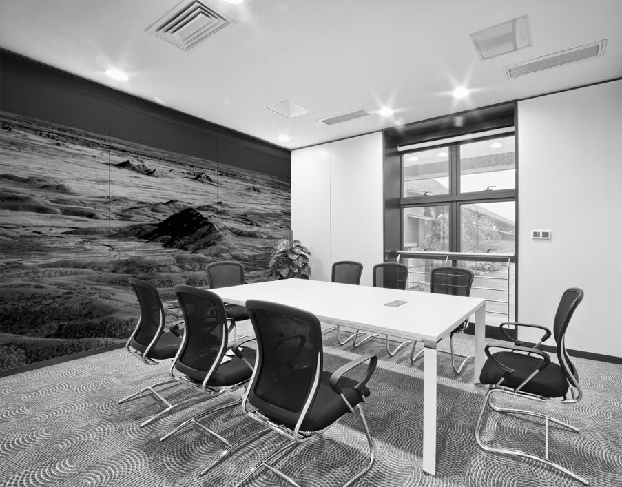 Shadows of the Earth: Little Badlands Wall Printing