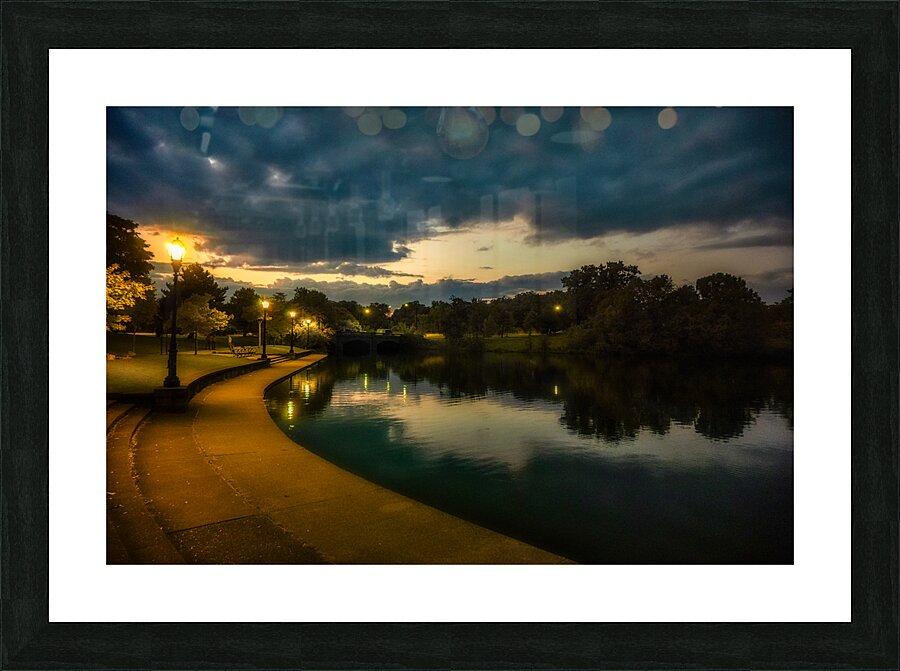 Twilight Path by Hoyt Lake Picture Frame print