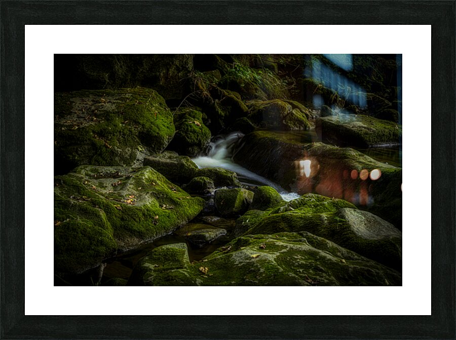 Silent Symphony of Flow Picture Frame print
